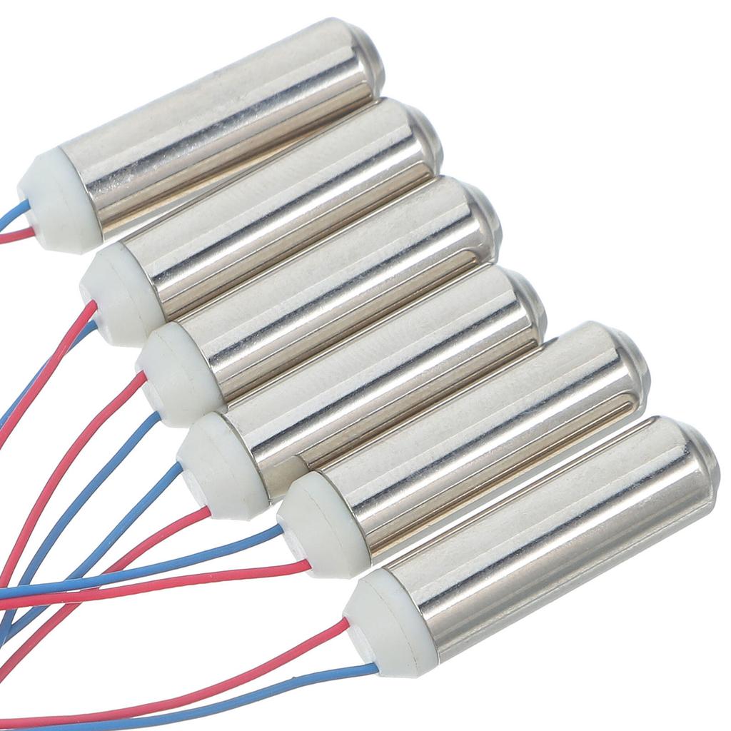 6Pcs Vibration Motor Miniature Silent Precision Compact Replacement for Mobile Cell Phone DIY Electronics Gaming