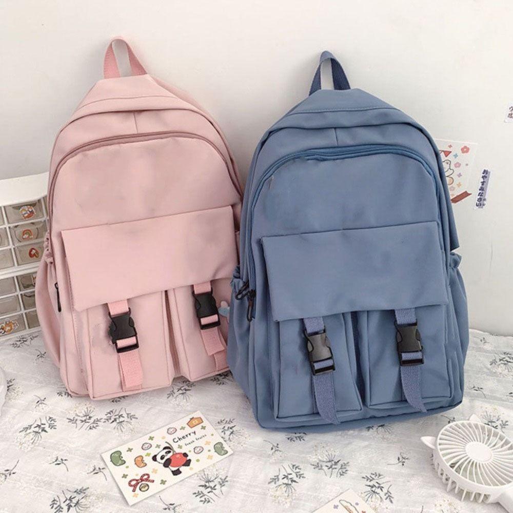 Nylon Harajuku Backpacks Korean Style Shoulder Bag Fashion Canvas School Bag Women