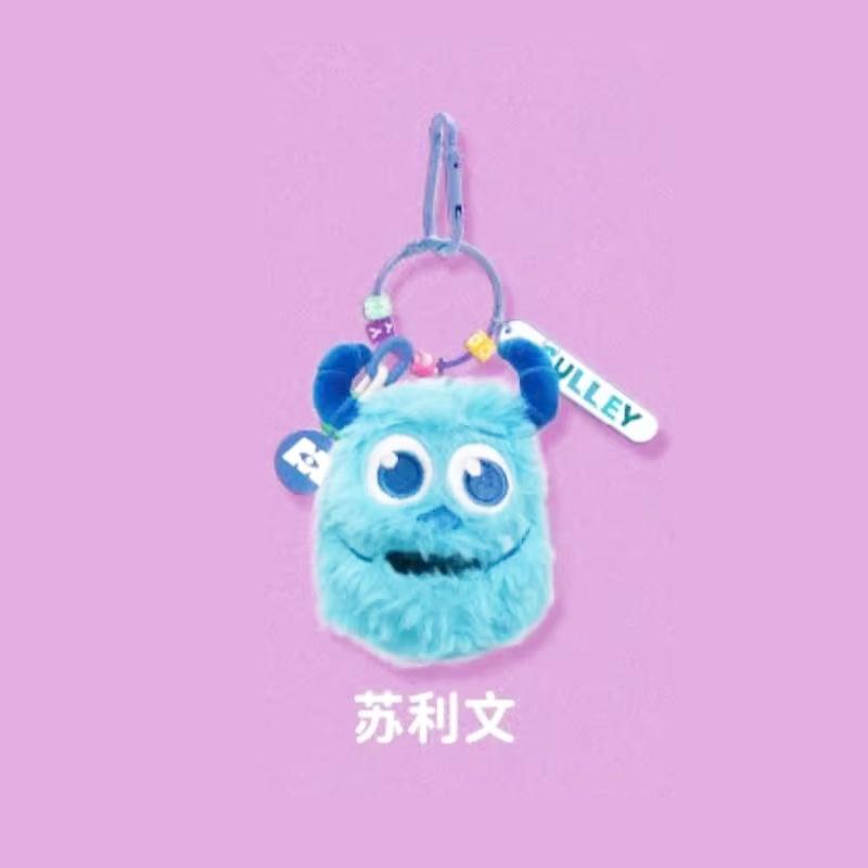 Pixar Monster University Plush Pinch Pendant Plush Toy Pendant backpack Couple Doll Toy Gifts