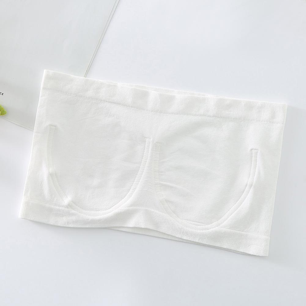 Женский бюстгальтер-бандо без бретелек, бесшовные бюстгальтеры без косточек, женский эластичный бюстгальтер-бандо без подкладок, укороченный топ-бюстгальтер-бандо