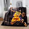 Great Basketball Player Flannel Blanket Soft All-Season Throw, Design for Camping, Car Travel, Hiking Sofa, Bed, Office Perfect Gift for Parties