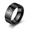 Anime Jujutsu Kaisen Rings Ryōmen Sukuna Cosplay Black Dead Eye Unisex Ring Prop Jewelry Gift Stainless Steel Accessories