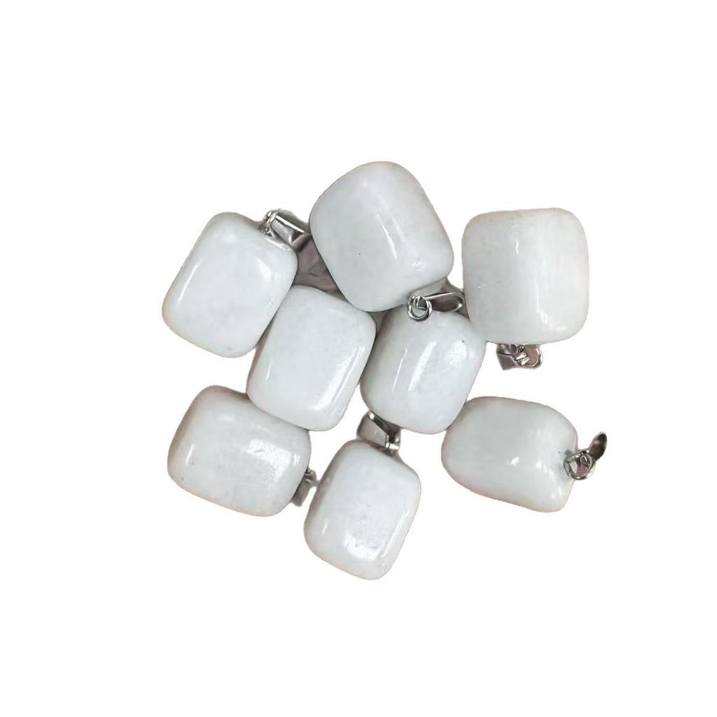 Natural Crystal Agate Irregular Pendants (15-20mm) for DIY Jewelry