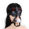 BDSM  Sex Mask Adult Toys Fetish Sex Toys Slave Headgearleather Harness Mouth Ball Blindfold