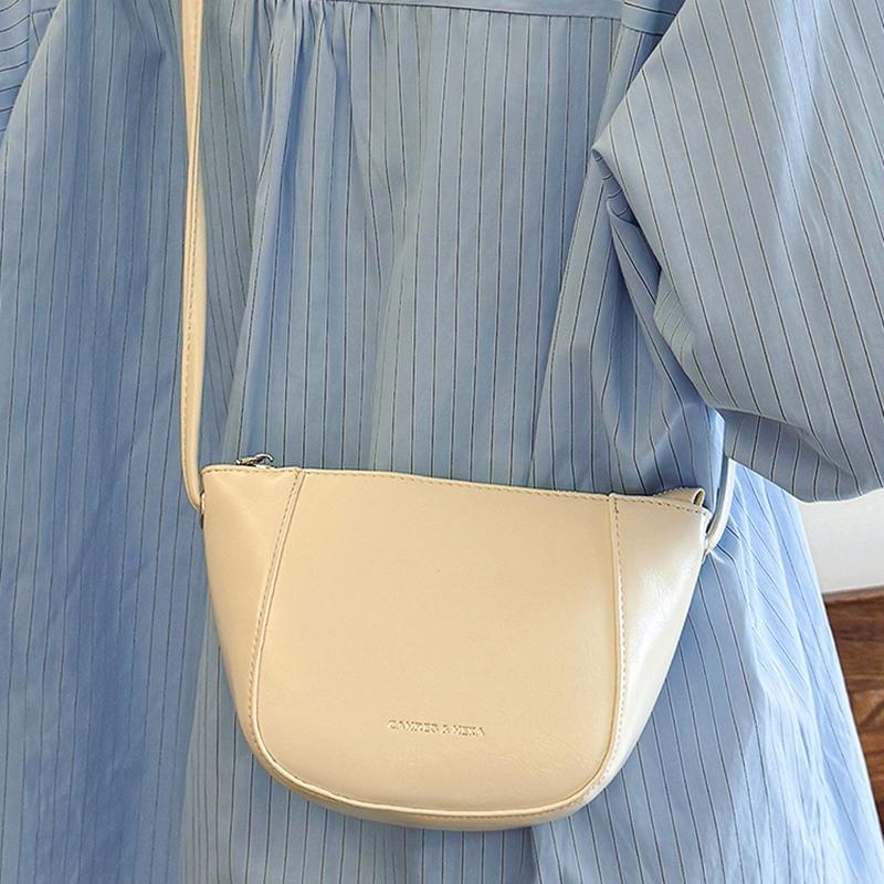 Модная сумка через плечо с буквенным принтом для женщин, новые универсальные сумки на одно плечо для поездок на работу, простые красные сумки-ведра из искусственной кожи