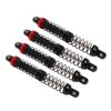 4PCS RC Shock Absorber Universal CNC Machined Aluminum Alloy High Strength RC Spring Damper 120mm