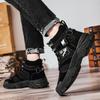 2024 Новые модные ботинки мужские осень-зима повседневные черные ботильоны для мужчин удобные массивные мотоциклетные ботинки мужские инструментальные туфли