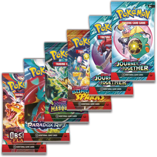 Pokemon TCG: Iono's Bellibalt Ex Premium Collection 6-Pack Promo
