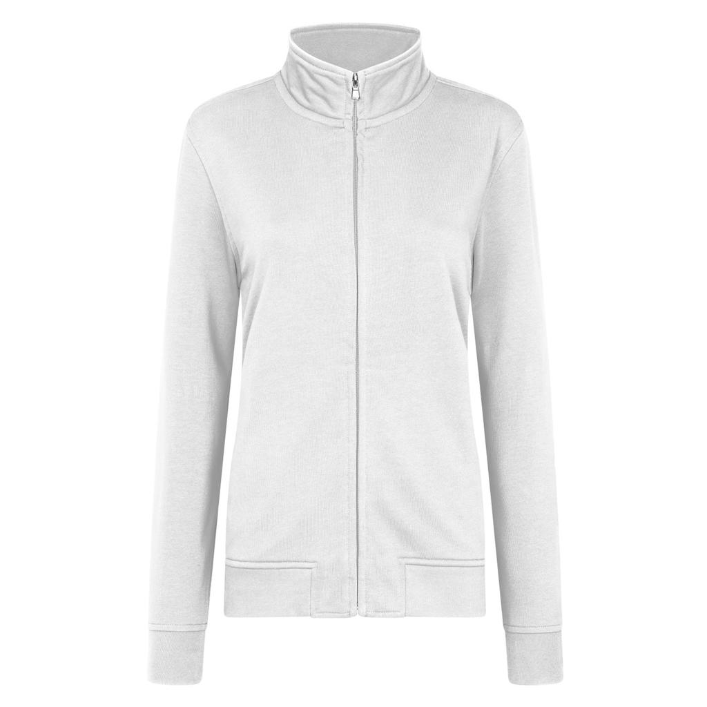 HRM Womens/Ladies Premium Full Zip Sweat Jacket