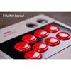 8Bitdo Bluetooth Arcade Stick для Switch и Windows (Белый/красный/черный)