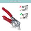6mm/12mm Eyelet & Flower Buckle Pliers Set with Installation Tool and Rivet Grommets