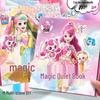 Wonderful Moko Magnetic Quiet Book with Heart Princess Stickers for Girls