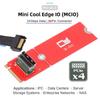 Xiwai To MCIO Female Mini Cool Edge IO Host Adapter Conversion Expansion Board for PCIe Nvme SSD 2280 2230 Converter Card PCI-E 5.0 4.0 M.2 M-Key