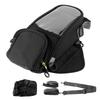 Магнитная сумка на бак мотоцикла с водонепроницаемым карманом для телефона/GPS