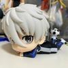 BLUE LOCK Милый Наги Исаги Исаги Ёичи Сидящая Экшн-фигурка ПВХ Кукла Настольная Модель Аниме Периферия Креативные Игрушки Подарки