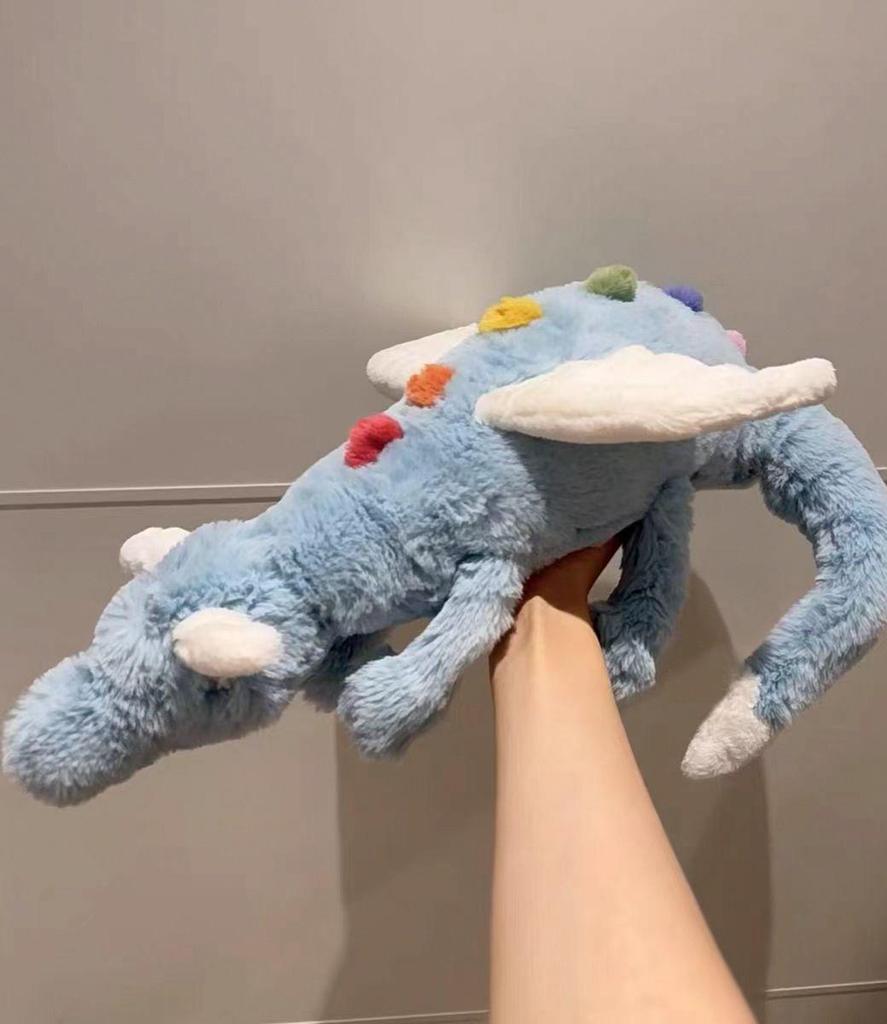 Великобритания Jellycat: Плюшевые игрушки драконы Jelly Sky, Матча, Снежный, Розовый и Хурма