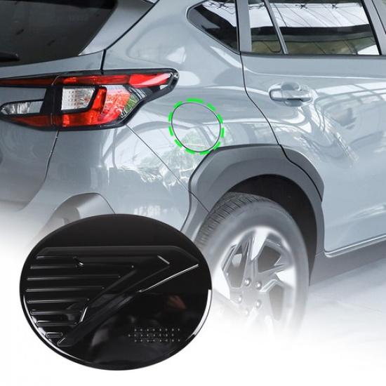 ABS Глянцевый Черный Крышка Лючка Бензобака Накладка 1шт Для Subaru Crosstrek -24