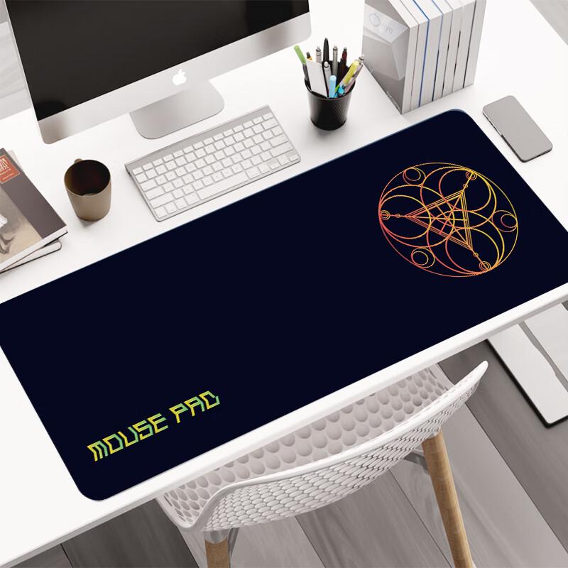 Lingshe Mouse Pad 800*300*2 Extra Large Thick Gaming Mouse Pad, Student Office Computer Desk Pad, Precision Edge Locking P68 Magic