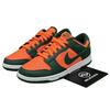 Dunk Low Miami Hurricanes Shoe DD1391-300 Men's Sizes