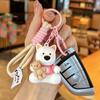Anti-loss Puppy Doll Key Ring Cartoon Cute Bag Pendant West Highland Terrier Keychain  Couple