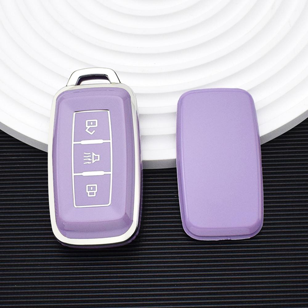 TPU Car Key Case Cover For Chery Jetour X70 X70S X70M X90 Cowin X3 X5 K60 Remote Shell Fob Holder Keyless Protector Accessories