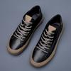 Весна Осень Лидер продаж Мужская натуральная кожа Повседневная обувь Массажная подошва Спортивная обувь Высокий покрой Модные мужские Оксфорды
