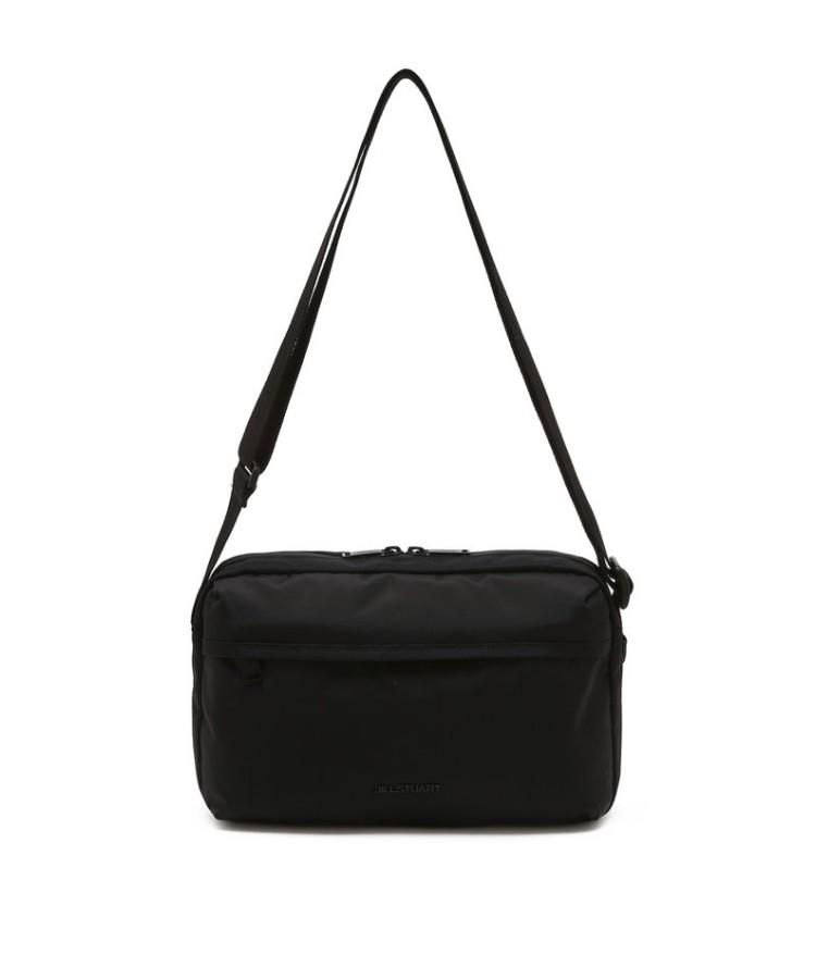 Jillstuart Men Acc [Brooks] Черная нейлоновая сумка через плечо с деталями-логотипом Juba6F533Bk