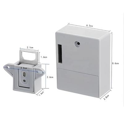 1 Бесплатный RFID-замок-пенал для офиса, дома, спа, фитнес-зала, деревянного ящика, шкафчика, электронный RFID-замок для шкафа, скрытый замок