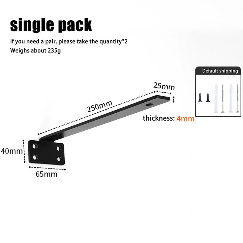 1 Комплект Сверхпрочные Чугунные Кронштейны для Полок Кронштейны для Подвесных Полок Толщиной 4 мм Невидимые L-образные Кронштейны для Поддержки Полок