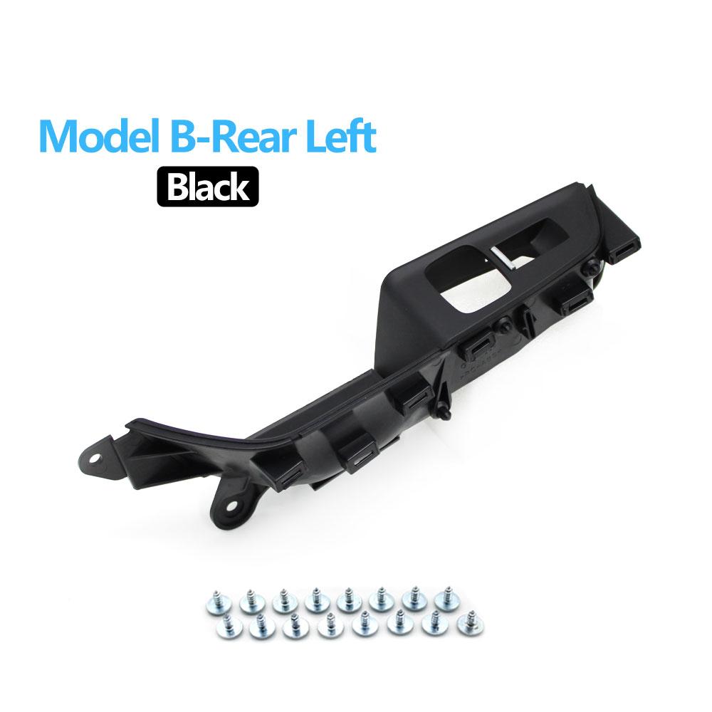 Car Interior Rear Left Right Door Pull Handle Window Lifter Switch Panel Cover Trim Replace For BMW 6 Series GT G32 2017-2022