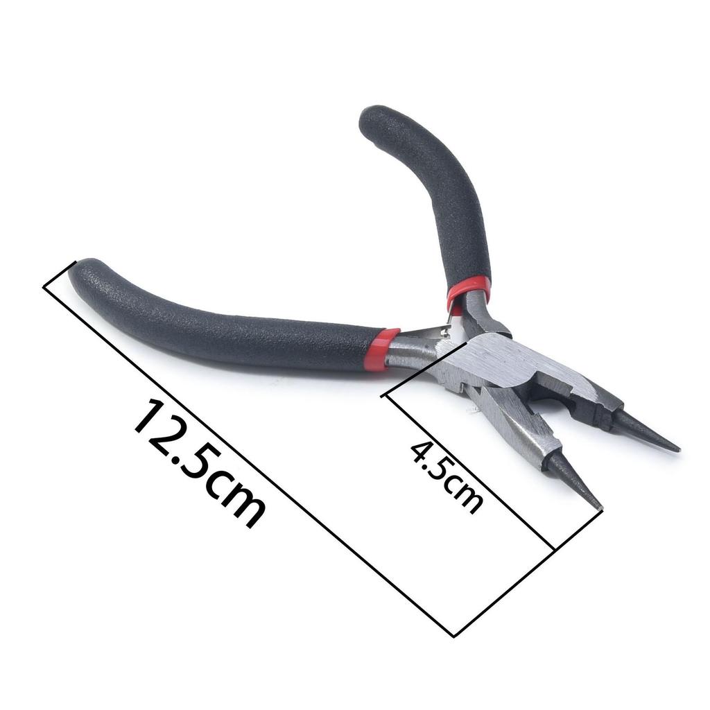 Набор мини-плоскогубцев для ювелирных работ ручной работы: Плоскогубцы с длинными губками, диагональные плоскогубцы, круглогубцы для DIY и ювелирных аксессуаров.
