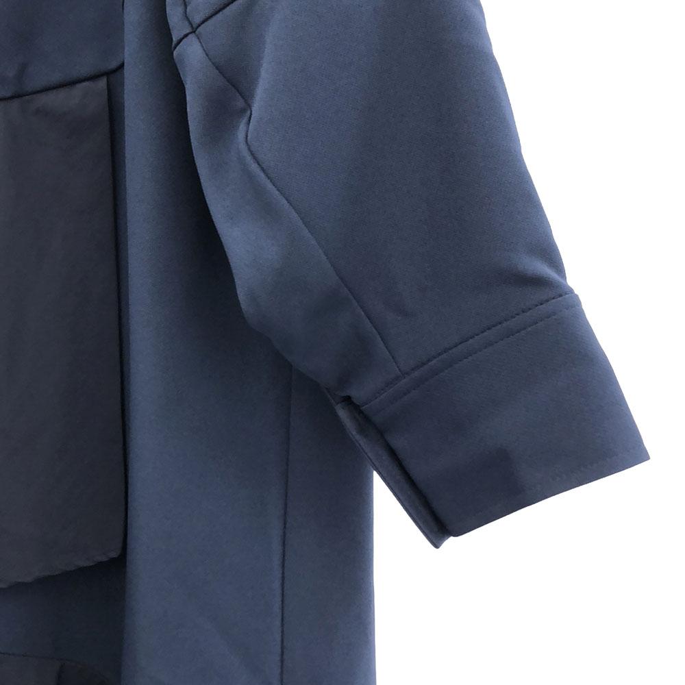 ELENDEEK Однотонное платье с длинным рукавом 2 Темно-синий Застежка-молния сзади Женское Б/у