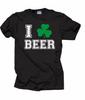 Saint Patrick Day T-Shirt I Love Beer Shamrock Irish Ireland Tee Shirt Unisex