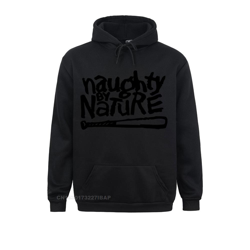 Naughty By Nature Хип-хоп рэп старой школы Скейтбординг Музыкальная группа Bboy Bgirl Спортивная одежда Черный хлопок Харадзюку Толстовки Топ