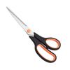 9-Inch Stainless Steel Handmade Scissors with Rubber and Plastic Handle for Household, Office, Tailoring, and Art
