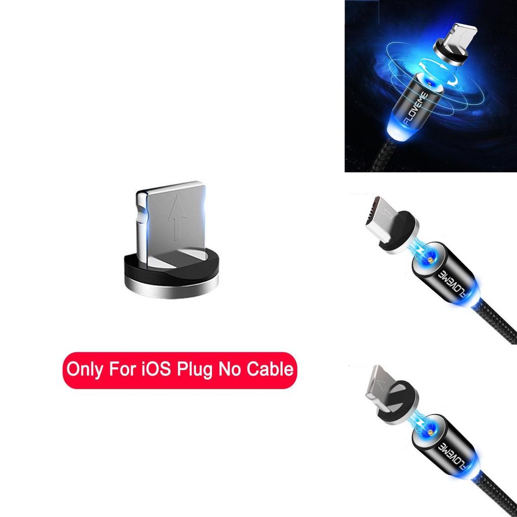 Плетеный магнитный зарядный кабель Lightningusb для iPhone Typec