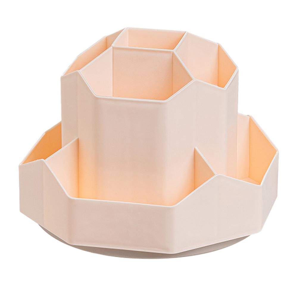 Настольный органайзер для канцелярских принадлежностей на 9 слотов, коробка для хранения канцелярских ручек, вращающаяся на 360 градусов, симпатичная чашка для карандашей, горшок для домашнего офиса и школы