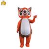Надувной костюм Оранжевой панды: 3D Костюм Животного с Открытым Лицом для Игр и Переодеваний