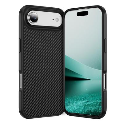 Для iphone17 Нескользящая защита Роскошный ударопрочный чехол из углеволокна для Iphone 17 Air 16 Pro Max Pro Iphone17 Iphone16