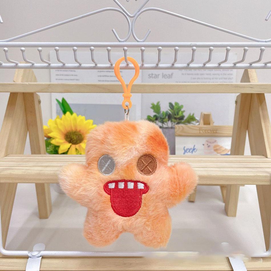 Мультяшная плюшевая игрушка Фуглер (10 см), забавный монстр с уродливыми зубами из серии "Пляжный курорт", плюшевая игрушка "Сумасшедший кролик", забавная кукла, подарок.