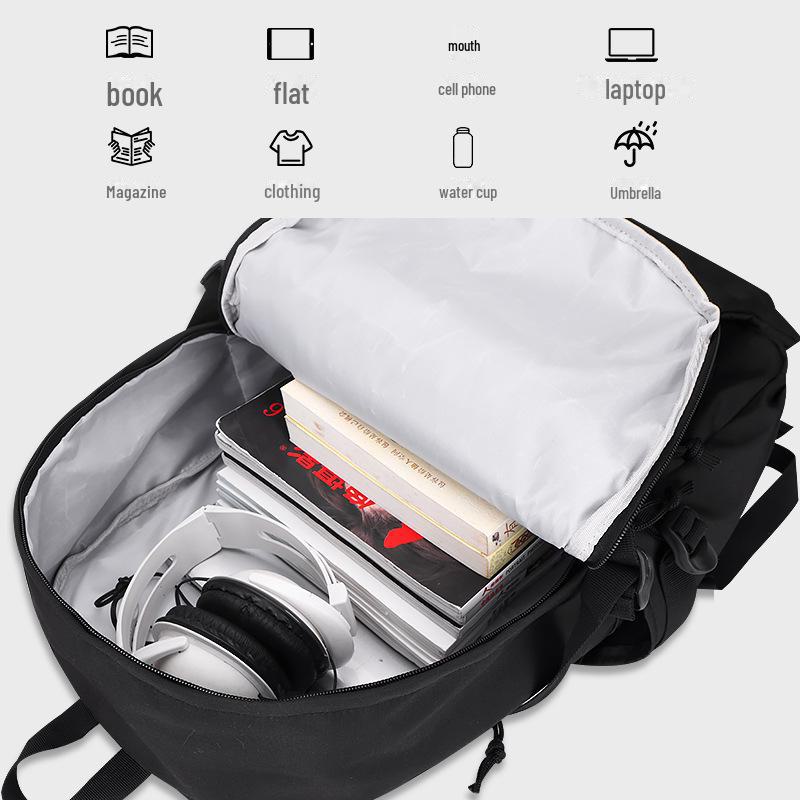 «25 новых дорожных рюкзаков большой вместимости для студентов, старшеклассников, мужчин и женщин — совместимы с ноутбуком».