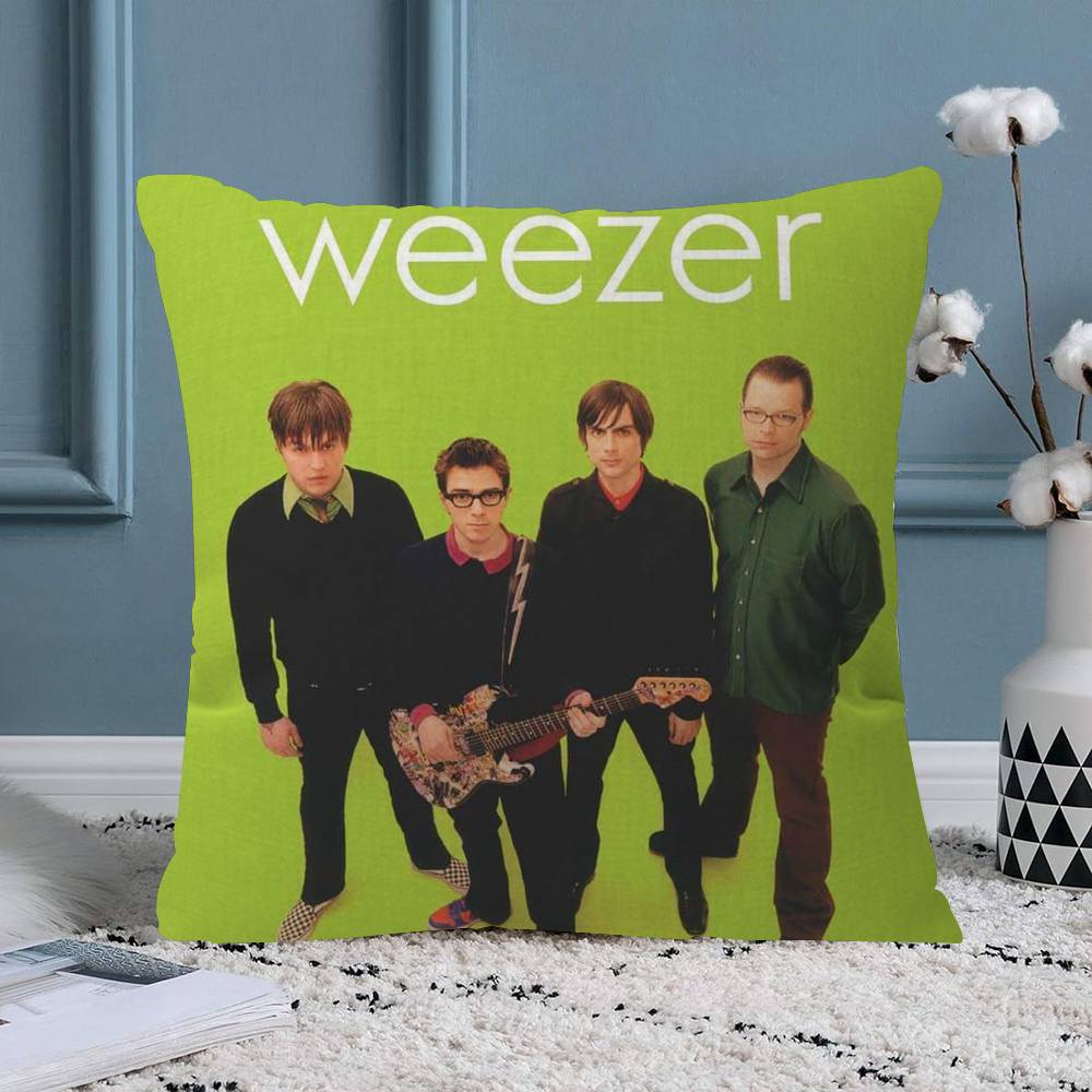 Weezer Музыкальная Группа Офисная Подушка Наволочка Автомобильная Подушка ЧехолXCM Подушка под Пояс Диванная Подушка Чехол