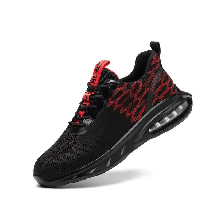 Import Shoes From China Wholesale Men Work Shoe Anti-Slip Anti-Puncture Construction Safety Shoes for Steel Toe