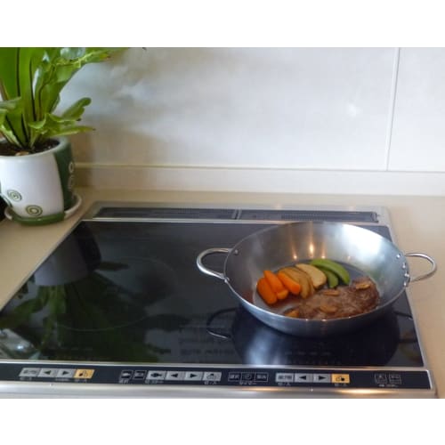 Fujita Metal Iron Deep Pot with Handles, 28cm, Made in Japan, "Suit," Craftsman's Craftsmanship, 064703