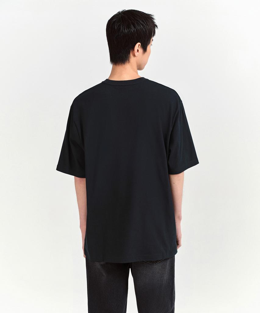 MUSINSA STANDARD Relaxed Fit Crew Neck T-Shirt 2 2-Pack