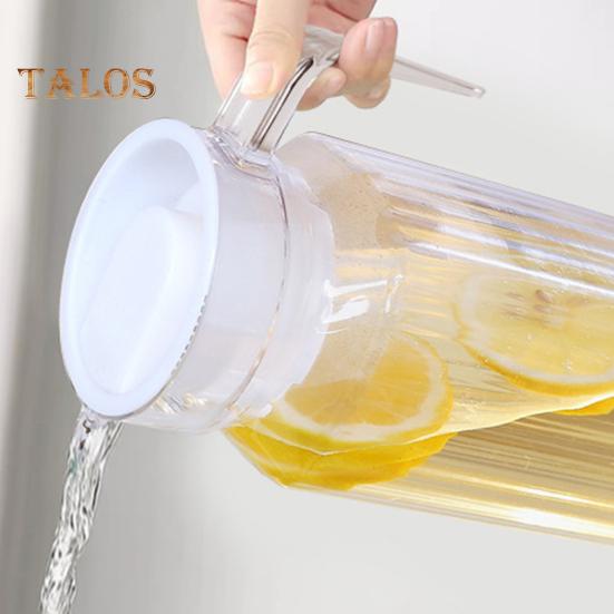 Кувшин для холодной воды 1,1 л, большая емкость, прозрачный диспенсер для напитков, герметичный кувшин с крышкой, носиком, лимонад, сок, напиток, банка для горячих и холодных напитков