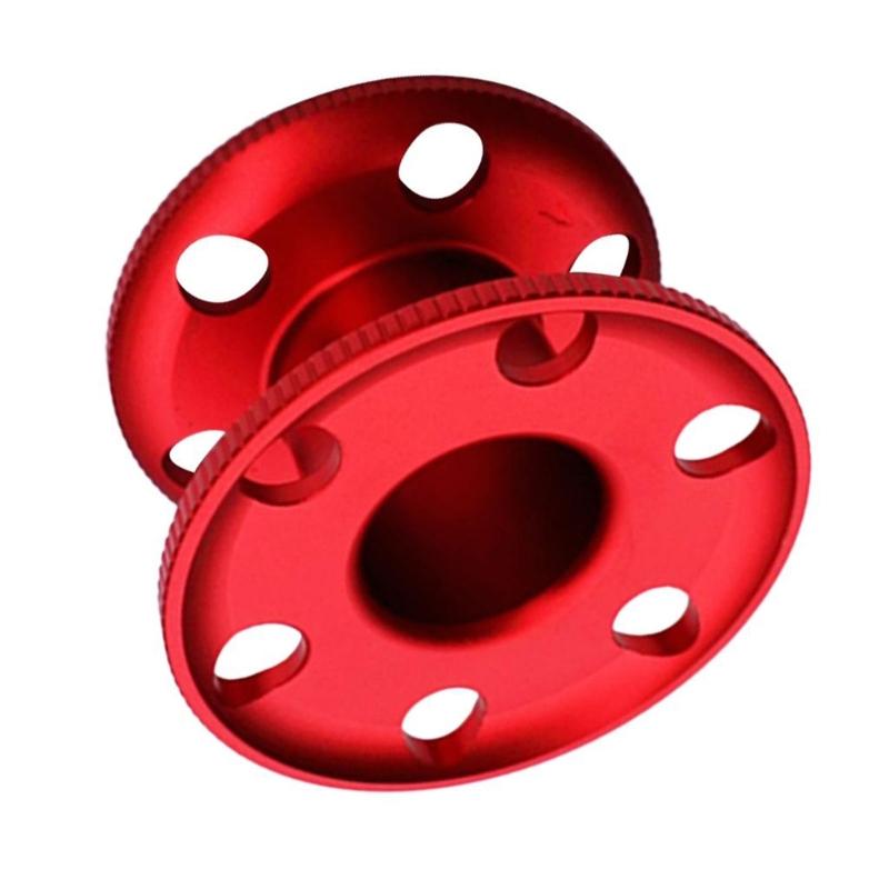 Snorkeling Diving Finger Spool Rope Reel Diving Finger Reel Aluminum Diving Fishing Reel Scubas Diving Spool Finger Reel