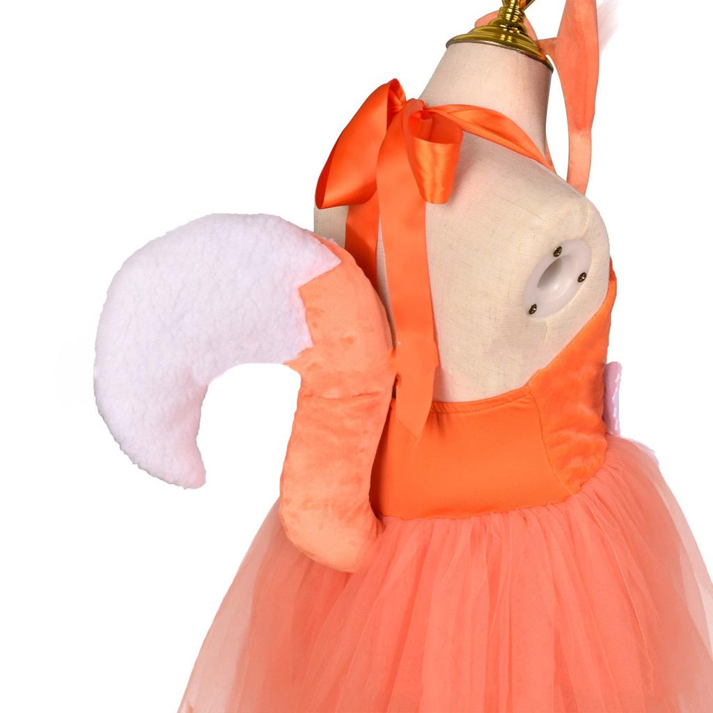 Long Fox Tail Fox Ears Headband Fox Tail and Ears Set Furry Fox Tail Fox Ear Headband Hair Hoop Faux Fur Fox Tail Kits