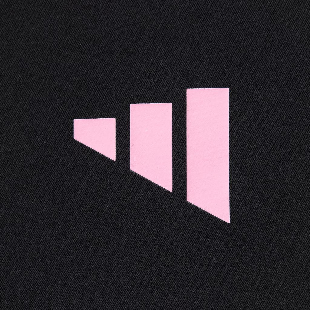 Adidas Толстовка Messi Crew с принтом в виде буквы, мужская толстовка, черная JC6120