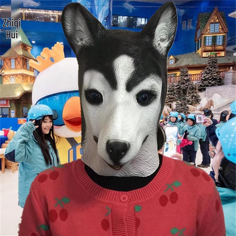 Маски Животных Зодиака: Головные уборы для косплея 'Лошадь', 'Рыба', 'Горилла' для детского Хэллоуинского представления